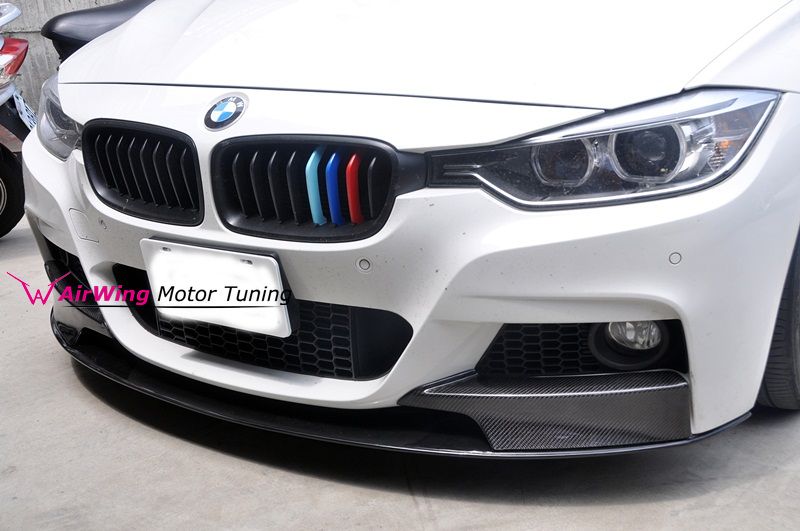BMW F30 M Tech Performance carbon front lip 04